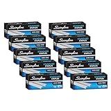 Swingline Staples, 10 Pack, Standard Staples for Desktop Staplers, 1/4" Length, 210/Strip, 5000/Box (35111)