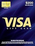 Visa $200 Gift Card (plus $6.95 Purchase Fee)