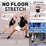 STRETCHING EXERCISES FOR SENIORS DVD- 4 Sessions. Increase Flexibility& Relieve Pain. Stretch yourself healthy! Stretching for seniors & beginners. Replace chair yoga for seniors over 60 dvd yoga dvd.