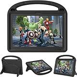 New 10 inch 2023/2021 Released Tablet Case for Kids, Incompatible with iPad TCL, Lightweight Shockproof Kids Friendly Cover with Handle Kickstand (Black)