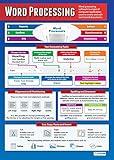 Daydream Education Word Processing ICT Poster - EXTRA LARGE 33” x 23.5” - Laminated - Technology and Computing Classroom Decoration - Wall Charts
