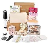 AOLRNALI Bridal Emergency Kit for Wedding Day, Wedding Essentials Survival Set for Team Bride, Must-Have 30+ Essentials Travel Kit with Makeup Bag