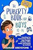 The Puberty Book for Boys 10-14: Everything You Need to Know About Body Changes, Emotions, Online Safety, and Growing Up Confident.