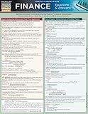 Finance Equations & Answers Laminated Reference Guide (QuickStudy Academic)