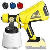 AODERTI Cordless Paint Sprayer Compatiable with DEWALT 20V Max Battery,HVLP Electric Tools Spray Gun,Paint Sprayers Home Interior and Exterior/Furniture/Cabinets/Walls/Fence/Ceiling (Tool Only)