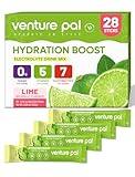 Venture Pal Sugar Free Electrolyte Powder Packets - Liquid Daily IV Hydration Packets | Electrolytes Drink Mix with 5 Vitamins & 7 Electrolytes | Keto Friendly | Non-GMO | Certified Vegan | 28 Sticks