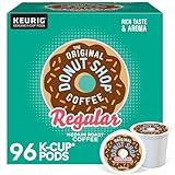 The Original Donut Shop Regular Keurig Single-Serve K-Cup Pods, Medium Roast Coffee, 96 Count