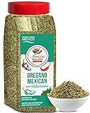 Dried Mexican Oregano (4 oz) – Fresh and Fragrant - Dried Whole Leaves – Great in Mexican Recipes like Pasole, Stews, Salsa, Meats, Enchiladas. Resealable Bag. By Amazing Chiles and Spices.