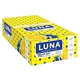 LUNA Mash-Ups - LemonZest + Blueberry Flavor - Gluten-Free - Non-GMO - 7-9g Protein - Made with Organic Oats - Low Glycemic - Whole Nutrition Snack Bars - 1.69 oz. (15 Count)