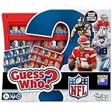 Guess Who? NFL Edition Board Game | Officially Licensed NFL Game for Kids and Families | Ages 6+ | 2 Players | 15 Mins. | Football Games
