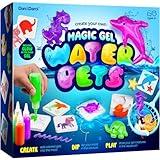 Dan&Darci Aqua Fairy Water Gel Kit for Kids - Craft for Kids - Magic Elf Toy Kits - Waters Pets - DIY Squishy Maker - Make Your Own Squishies Toys Crafts for Boys & Girls Ages 6-12