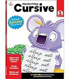 Carson Dellosa Cursive Handwriting Workbook for Kids, Grades 3-5 Cursive Letter Tracing Book, Cursive Handwriting Practice and Letter Tracing for Beginners Workbook for Homeschool or Classroom