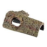 Zilla Pet Reptile Bark Bends Terrarium Decor, Medium,Brown