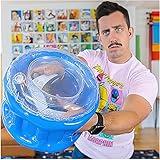 ZARUP Rage Quit Protector, 360 Degree Protective Container, Gaming Controllers with Device Protector, Transparent Inflatable Gaming Controller Cover, for Protect Controllers from Gamer Rage Blue