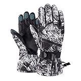 HOIHOO Ski Gloves, Waterproof Snow Gloves -30℉ Winter Gloves for Cold Weather Touchscreen Snowboard Gloves Warm for Men Women (Black, Large)