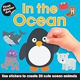 First Sticker Art: In the Ocean: Color By Stickers for Kids, Make 20 Pictures! (Perfect Christmas Gift, Stocking Stuffer for Ages 3+)