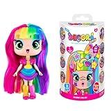 Decora Girlz 5" Collectible Dolls, 8 Surprises to UNbox, Fun Fashions & Stickers, 9 to Collect