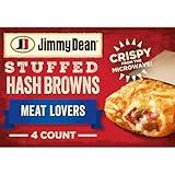 Jimmy Dean Stuffed Hash Browns, Meat Lovers, 4 ct (frozen)