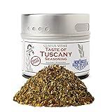 Gustus Vitae - Taste of Tuscany - Gourmet Seasoning - Non GMO - Artisanal Spices Blend - Magnetic Tin - Gourmet Spice Blend - Crafted in Small Batches - Hand Packed