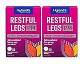 Hyland's Restful Legs PM, Nighttime Formula, Calms Agitated Legs so You Can Sleep, 50 Quick Dissolving Tablets (Pack of 2)