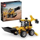 LEGO Technic Backhoe Loader Construction Toy - Building Toy Set for Boys and Girls, Ages 7+ - Educational Gift Idea for Kids Birthday with Usable Back Digger, Scoop, & Outriggers - 42197