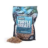 Fluker's Grub Bag Turtle Treats, High Protein Freeze Dried River Shrimp, For Aquatic Turtles, Amphibians, and Reptiles, 12 oz