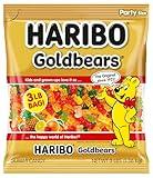 HARIBO Goldbears, Gummi Candy, 3 lb Bag, Assorted Flavors