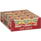 Maruchan Instant Lunch Beef, Ramen Noodle Soup, Microwaveable Meal, 2.25 Oz, 12 Count