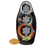 NERF Inflatable Target Set - Proshot Kids Football Blaster Game Set - 50" Standing Pop Up Target, Black/Orange/Gray