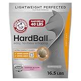 ARM & HAMMER Hardball Lightweight Platinum Multi-Cat Clumping Cat Litter Odor Control, Easy No-Mess Scooping, Garden Bloom Scent, 16.5 Lbs.