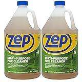 Zep Concentrated Multi-Purpose Pine Cleaner - 128 ounces (Pack of 2) ZUMPP128 - Multi-Purpose Cleaner for Professional, Commercial and Household Use, From the Bathroom to Kitchens and Dining Rooms