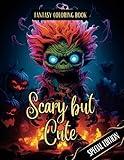Fantasy Coloring Book Scary but Cute Special Edition: Halloween Coloring Pages of Sweet and Creepy Monsters | For Adults and Teens (The Enchanting World of Halloween Coloring Books)