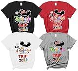 Family 2025 Matching Shirts, Travel Custom Shirts, Family Matching Personalized Shirts, Family Vacation Trip White