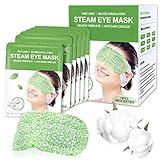 16 Packs Steam Eye Masks for Dry Eyes, SPA Warm Eye Mask, Relief Eye Fatigue Hot Sleep Eye Mask for Puffy Eyes Mask, Disposable Moist Heating Compress Pads for Sleeping, Christmas Gift, Unscented