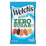 Welch's Zero Sugar Fruity Bites, Mixed Fruit Snack Pack, Gluten Free & Sugar Free Snacks, 3oz Snack Pack (Pack of 1)