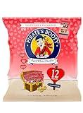 Pirate's Booty Aged White Cheddar Cheese Puffs, Gluten-Free, Kids Snacks, Valentine's Day Snack, 0.5oz (12ct)
