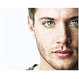 Extreme Close Up Sexy Dean Winchester with Green Eyes - 8x10 Photograph / Photo - HQ - Supernatural Jensen Ackles