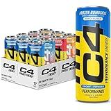 Cellucor C4 Performance & Smart Energy Drink Official Variety Pack | Zero Sugar Carbonated Preworkout Energy | 150+200mg Caffeine with Beta Alanine | 4 Flavors | 12 Fl Oz (12 Pack)