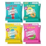 SmartSweets Variety Pack, 1.8oz (Pack of 8), Candy With Low Sugar & Calorie, Healthy Snacks For Kids & Adults - Sweet Fish, Sourmelon Bites, Peach Rings, Sour Blast Buddies