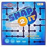 Snap Circuits SNAP 2 IT® Board Game – Family Game Night, Games, Kids Game, SNAP CIRCUITS® STEM Board Game, Game for Kids 7 and up.