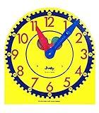 Carson Dellosa 13" x 12" Judy Clock, Time-Telling Teaching Clock for Kids, Classroom Clock for Teaching Time, Analog Clock, Teaching Clock for Classroom or Home School, Kindergarten to 3rd Grade