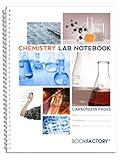 BookFactory Carbonless Chemistry Lab Notebook - 50 Sets of Pages (8.5'' X 11'') (Duplicator) - Scientific Grid Pages, Durable Translucent Cover, Wire-O Binding (LAB-050-7GW-D (Chemistry))
