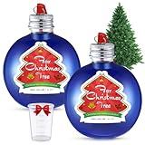 Threlaco Christmas Tree Plant Food, 8.5 Oz Tree Preserver for Xmas Tree Extender, Plant Liquid Fertilizer to Keep Christmas Tree Green in Holiday, Can Use As Christmas Ornaments Ball Decor(2 Pack)