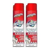 Resolve Pet Specialist Heavy Traffic Foam, Carpet Cleaner, Pet Stain And Odor Remover, Carpet Cleaner Solution, 22 Oz (2 Pack)