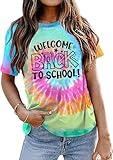 Welcome Back to School Teacher Tshirt Women in My Back to School Era Shirts First Day of School Teacher Gift Tees Top