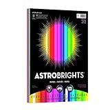 Astrobrights Color Paper, 8.5” x 11”, 24 lb/89 gsm, Spectrum 25-Color Assortment, 150 Sheets (80933-01)