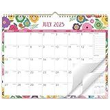 Calendar 2025-2026 Wall - 2025-2026 Calendar, 14.8" x 11.57", JUL.2025 -DEC.2026, 18 Monthly Wall Calendar Large, Hanging Hook - Clorful Floral