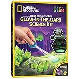 NATIONAL GEOGRAPHIC Mega Science Kit - Glow in The Dark Lab with Crystal Growing Kit, Slime Making, Glowing Putty, and More Science Experiments, Slime Kit for Boys and Girls (Amazon Exclusive)