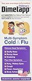 Dimetapp Children's Multi-Symptom Cold Flu Liquid Red Grape Flavor - 4 oz