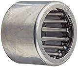 Koyo J-1212 Needle Roller Bearingd Drawn Cup, Open, Steel Cage, Inch, 3/4" ID, 1" OD, 3/4" Width, 18000rpm Maximum Rotational Speed, 4860lbf Static Load Capacity, 3490lbf Dynamic Load Capacity